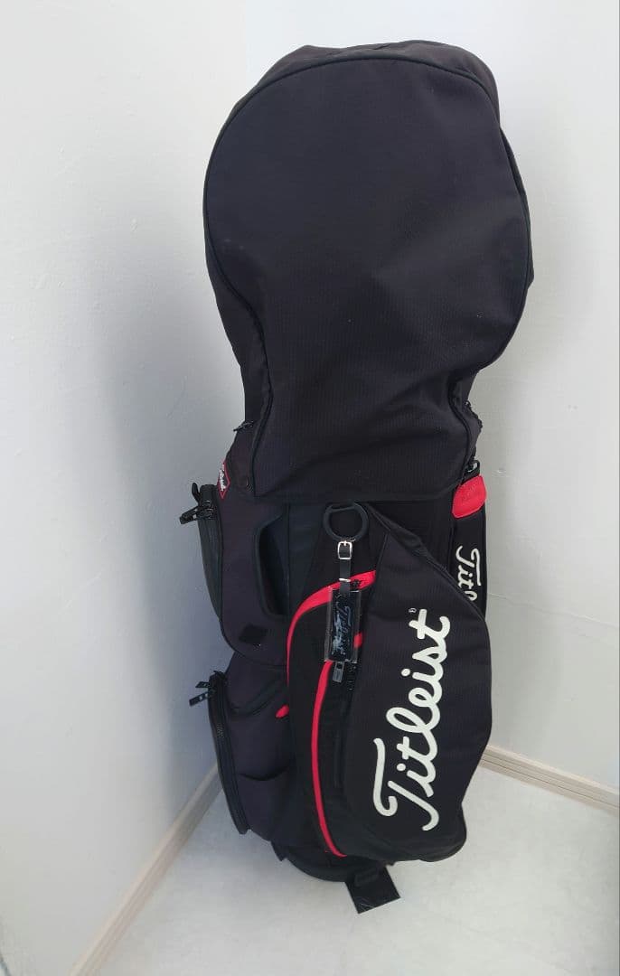 Titleist キャディバッグ 黒　14分割