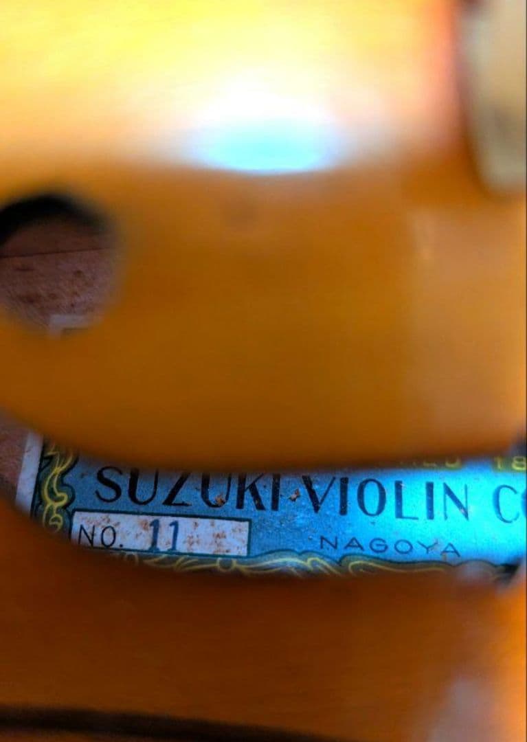 フルセット　SUZUKI　NO.11　4/4　1900年代製　バイオリン　初心者