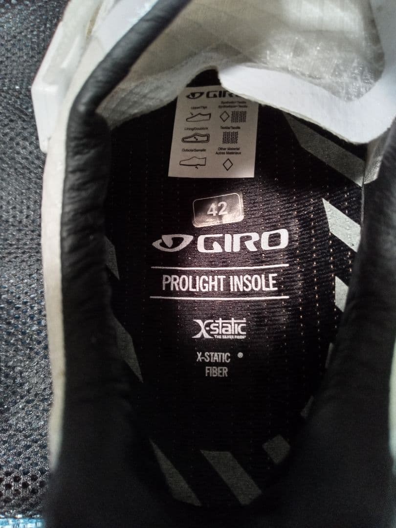 GIRO PROLIGHT TECHLACE 42 美品 超軽量155グラム