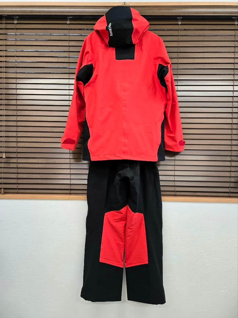 美品 デサントスキーウェア シェルジャケット ジオパンツ DESCENTE
