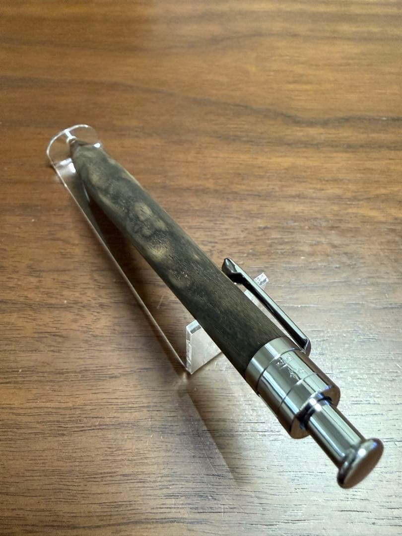工房楔　黒柿孔雀杢　ルーチェペン