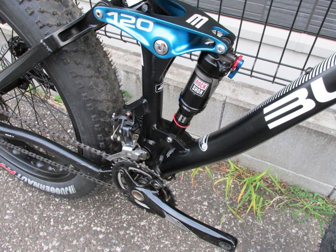 【軽量】ファットバイク フルサス MTB 【手渡し限定】