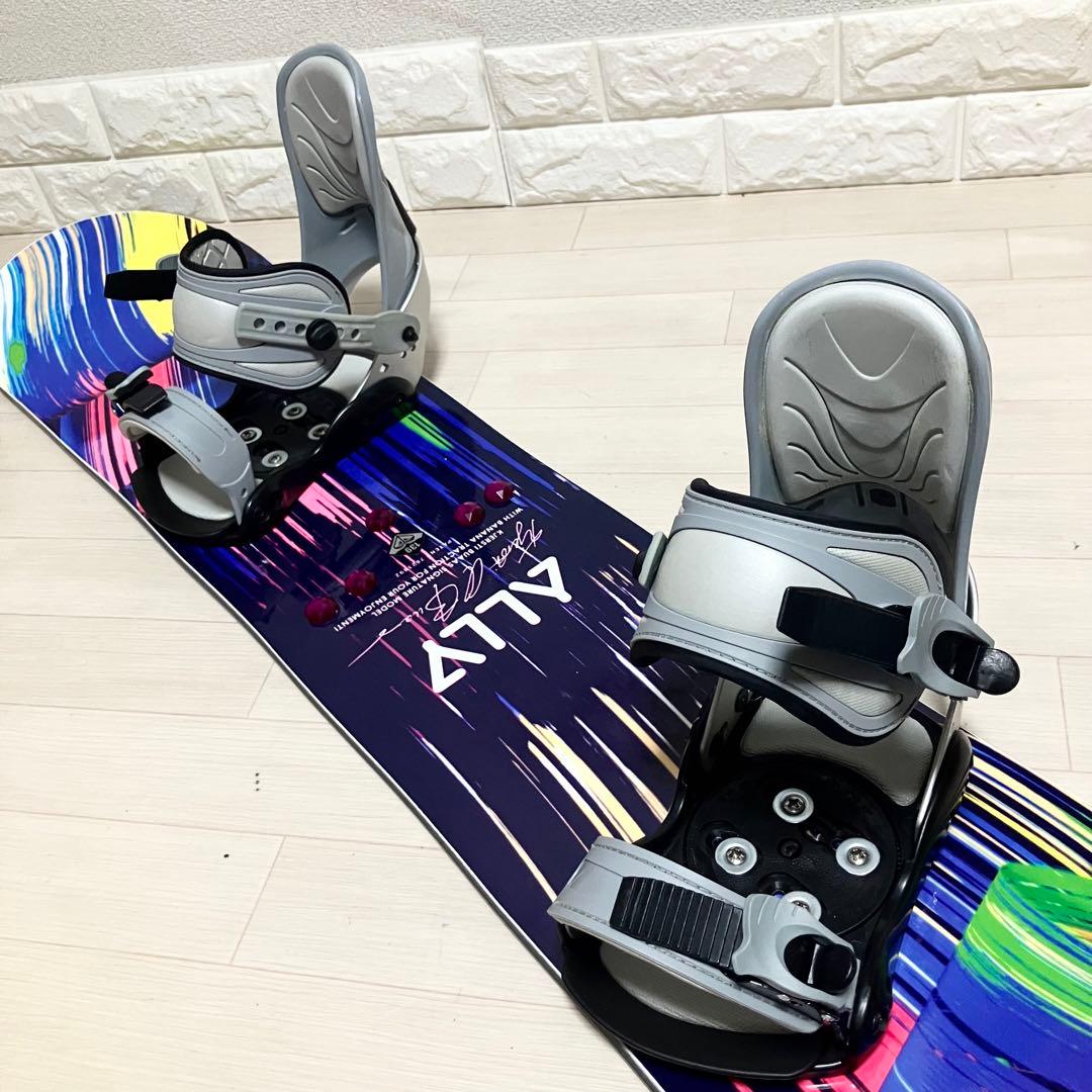 バック付/ROXY ALLY ロキシー スノーボード ロッカーボードセット139