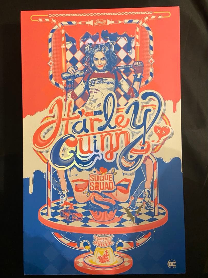 未使用 ホットトイズ ハーレイ・クイン DC ムービーマスターピース 1/6