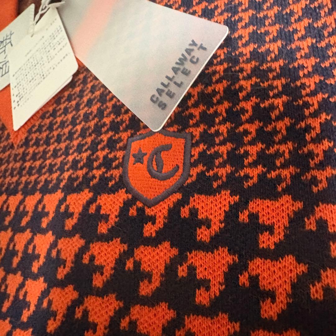 新品未使用　Callaway カシミア混　セーター　L