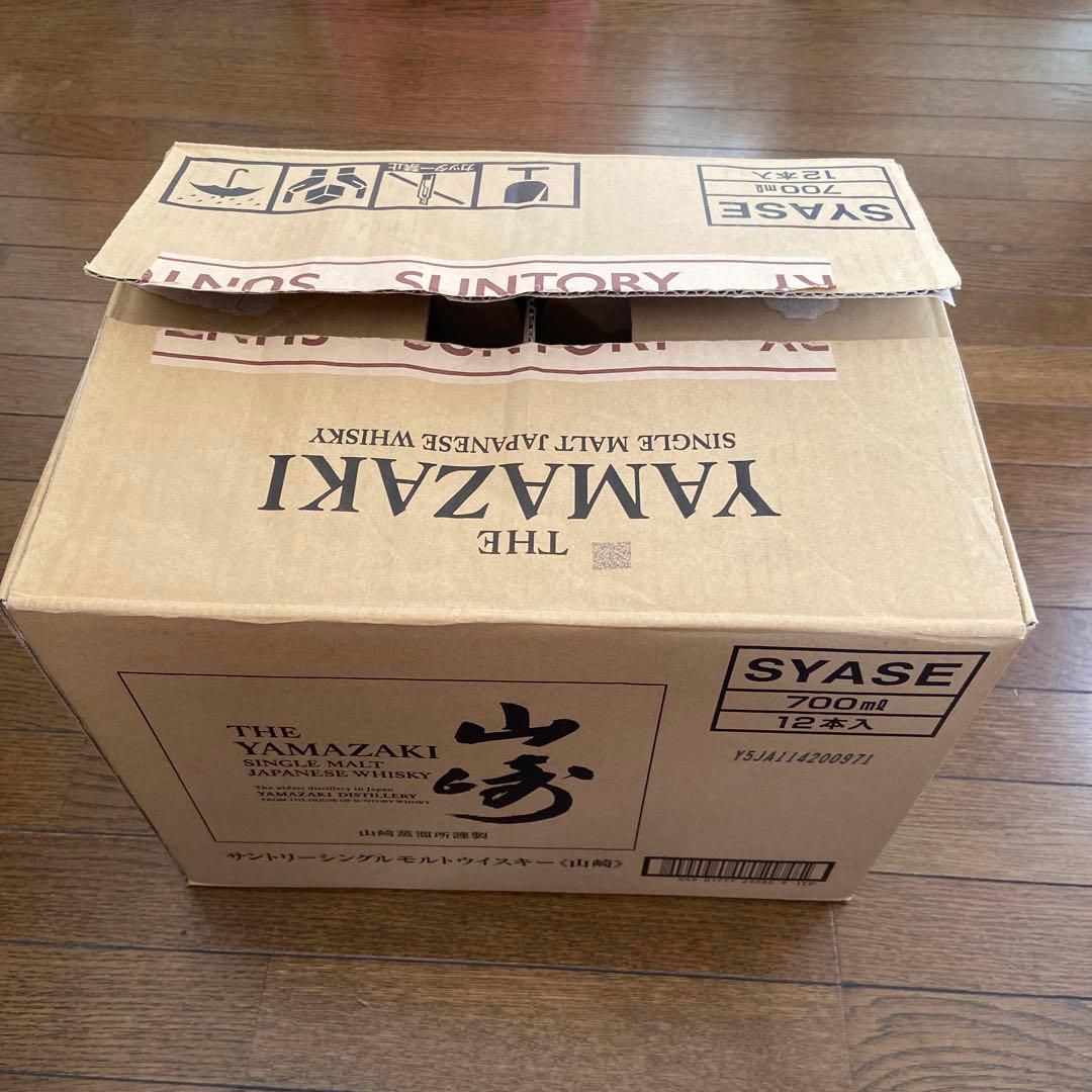 高級 国産ウィスキー 山崎１８年 空瓶