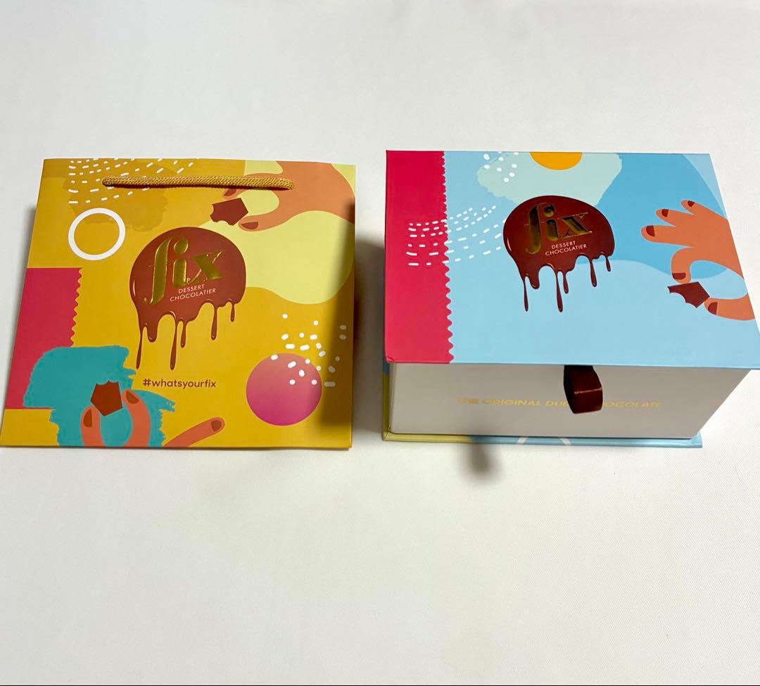 Fix ドバイチョコレート ピスタチオ 6枚箱入りセット 高級 バレンタイン