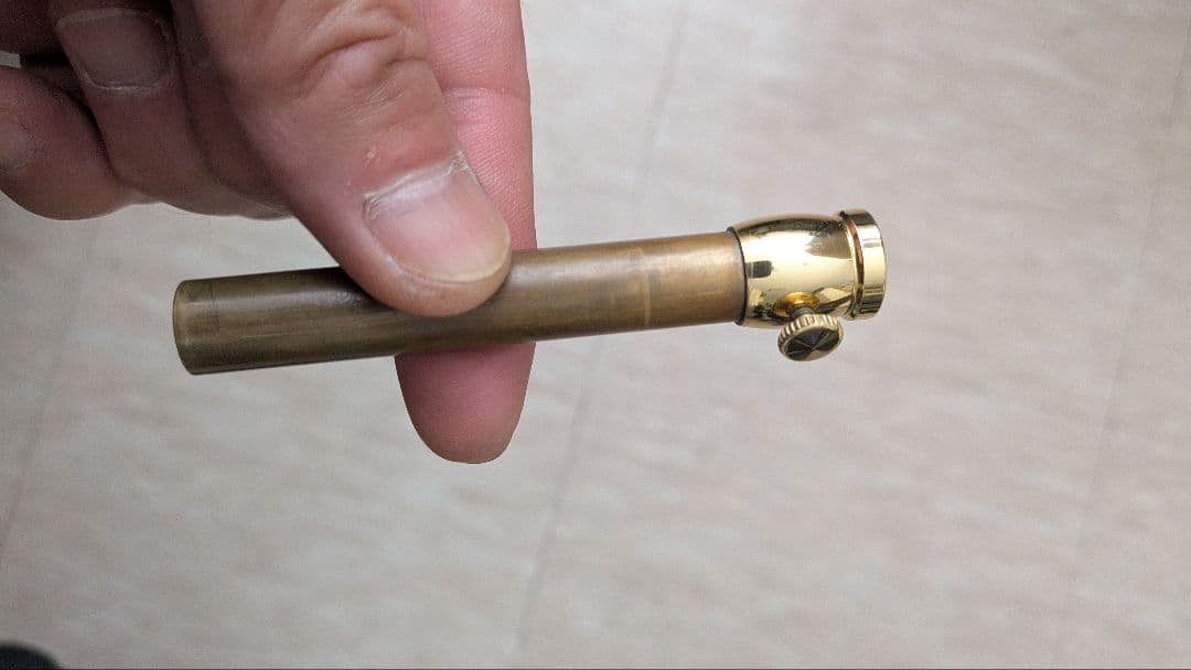 下倉ラッパ　ケース付き　らっぱ