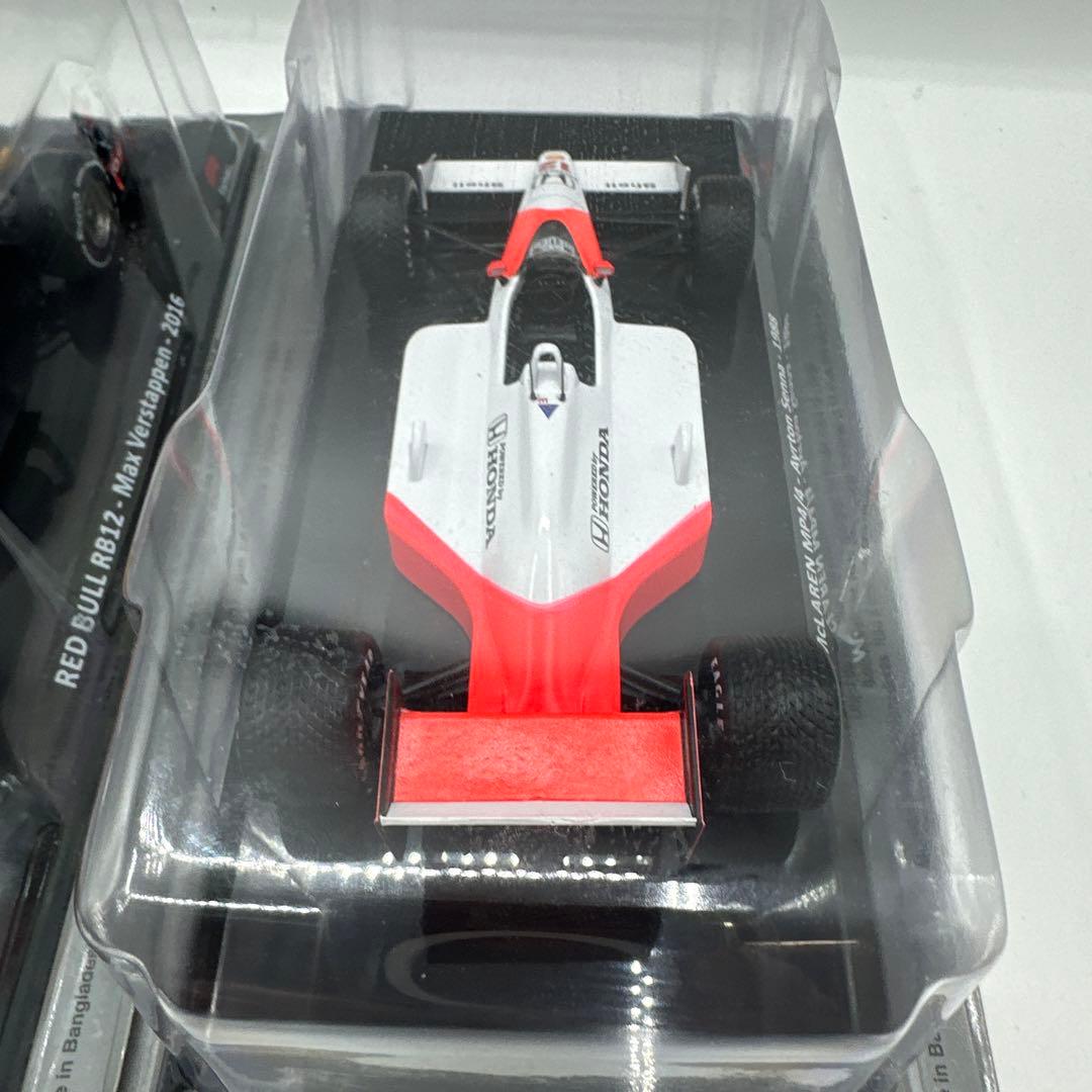 ディアゴスティニ　レッドブル＆マクラーレン ミニカー　ホンダ　アイルトン、　セナ