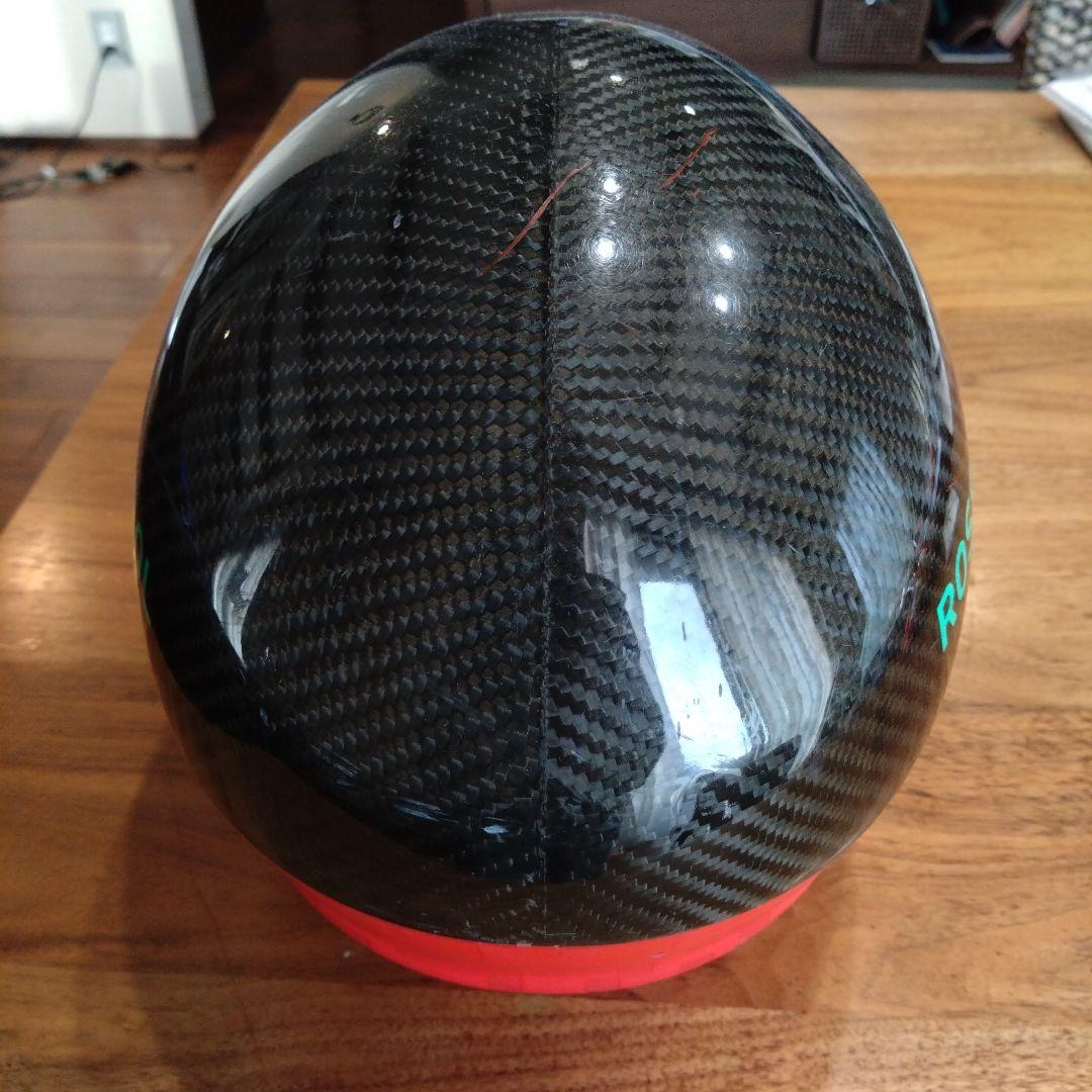 ROSSIGNOL スキー用ヘルメット カーボンブラック/レッド　fis対応