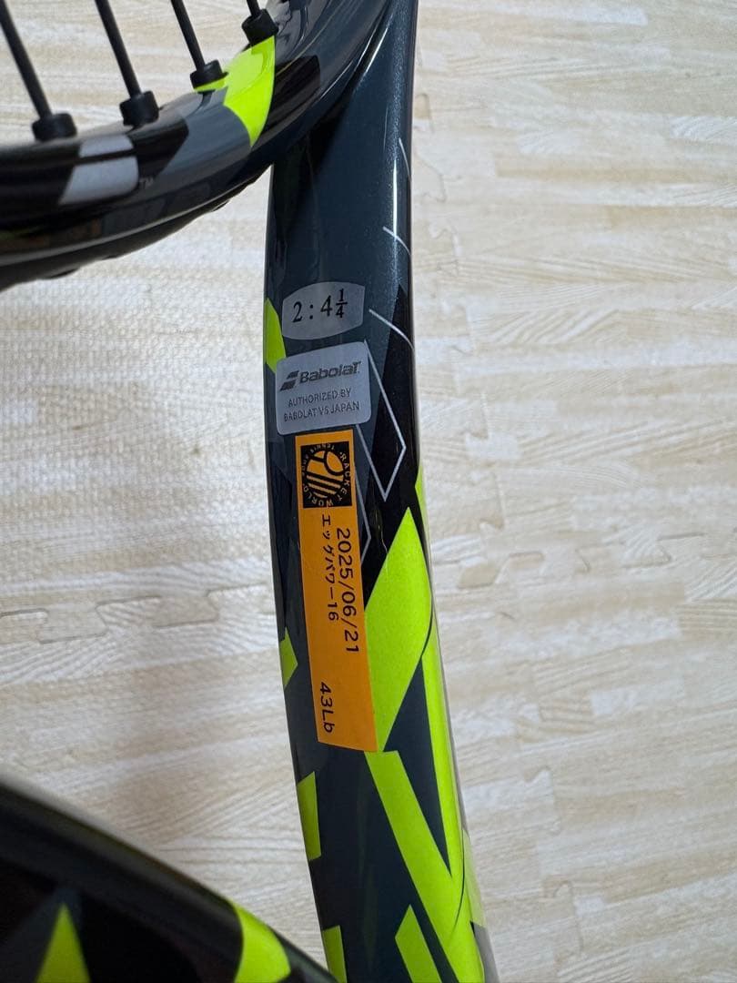 【極美品】バボラ ピュアアエロ 98 (G2) ／リプレイスメントグリップ交換済