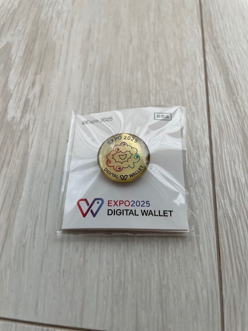 【非売品・万博EXPO2025】ミャクミャクチャレンジ　ピンバッチ　ミャクミャク