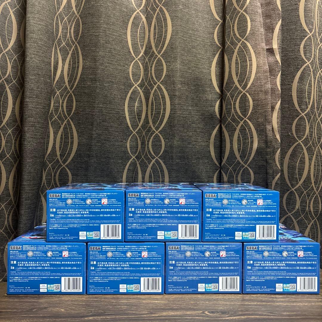 ロックマン　Luminasta　フィギュア 7体 セット