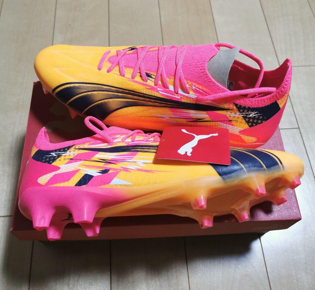 ル*様 【☆本日特価☆】新品☆ウルトラアルティメット☆サッカースパイク 27.5