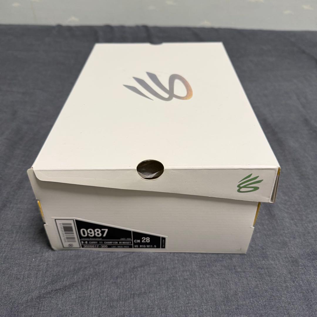 美品　CURRY 11 バスケットボールシューズ 28cm