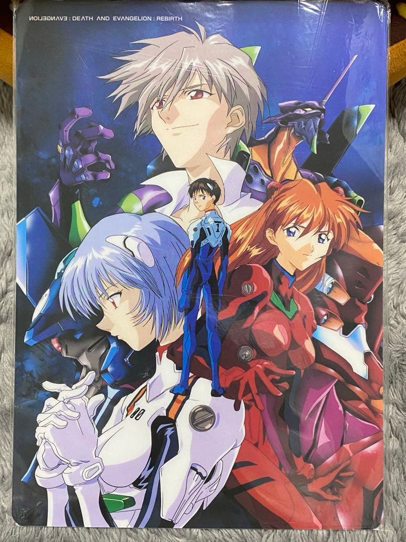 【貴重品】新世紀エヴァンゲリオン B5サイズ下敷き　10枚セット