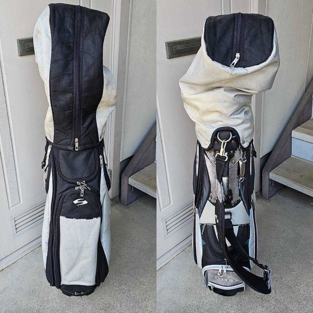 メンズ　右利き　ゴルフクラブセット　amc他　14本+キャディバッグ