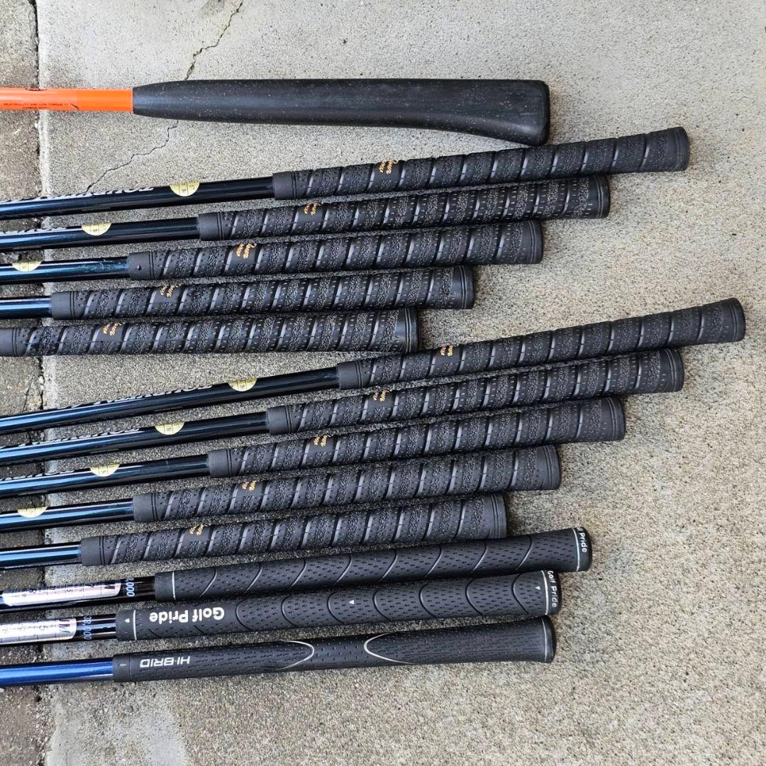 メンズ　右利き　ゴルフクラブセット　amc他　14本+キャディバッグ