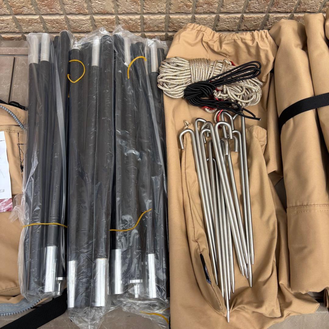 未使用　新品　Soomloom スームルーム　陣幕　横幕　ポリコットンTC