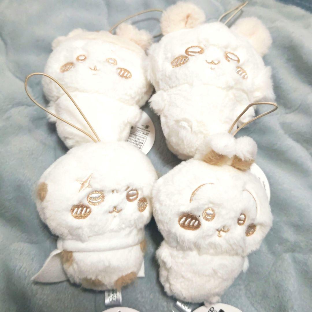 ちいかわ　ぬいぱれっと〜みるくいろ〜②　ぬいぐるみ＆マスコットダブルコンプセット