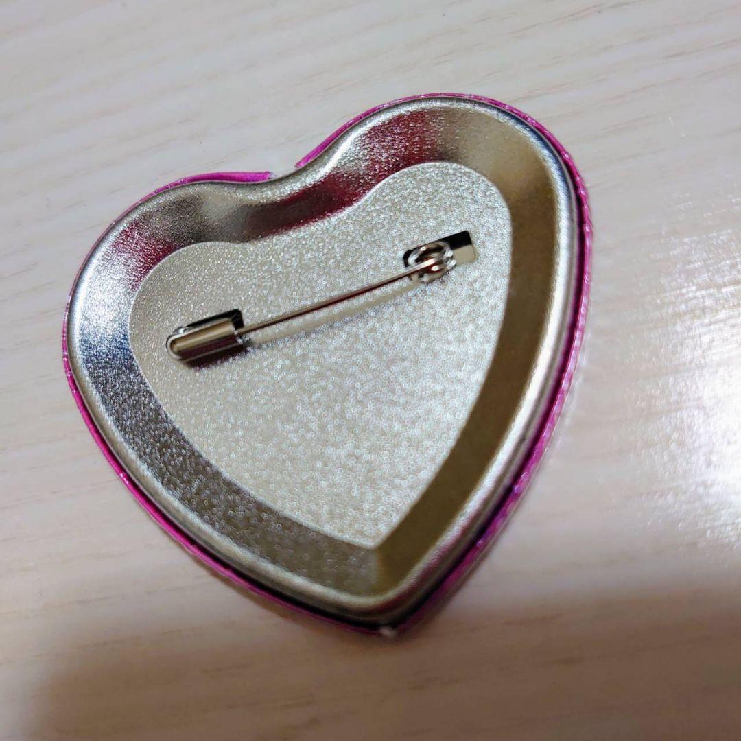 東条斬美 ダンガンロンパ ナンジャタウン 8周年 テレ顔 ハート 缶バッジ