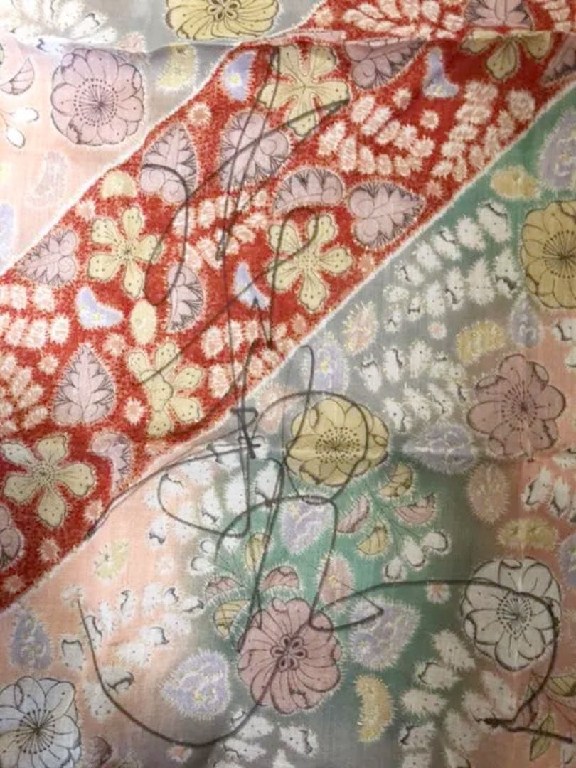 中村勘三郎が中村勘九郎の時のサイン入りハンカチ