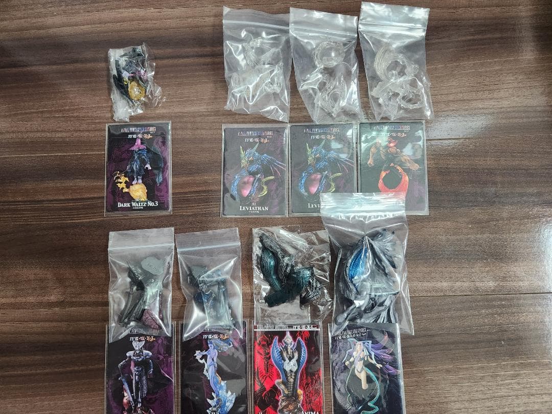 FFクリーチャーズ Vol.1～3 クリア3種メタル4種カラー1種 全カード有