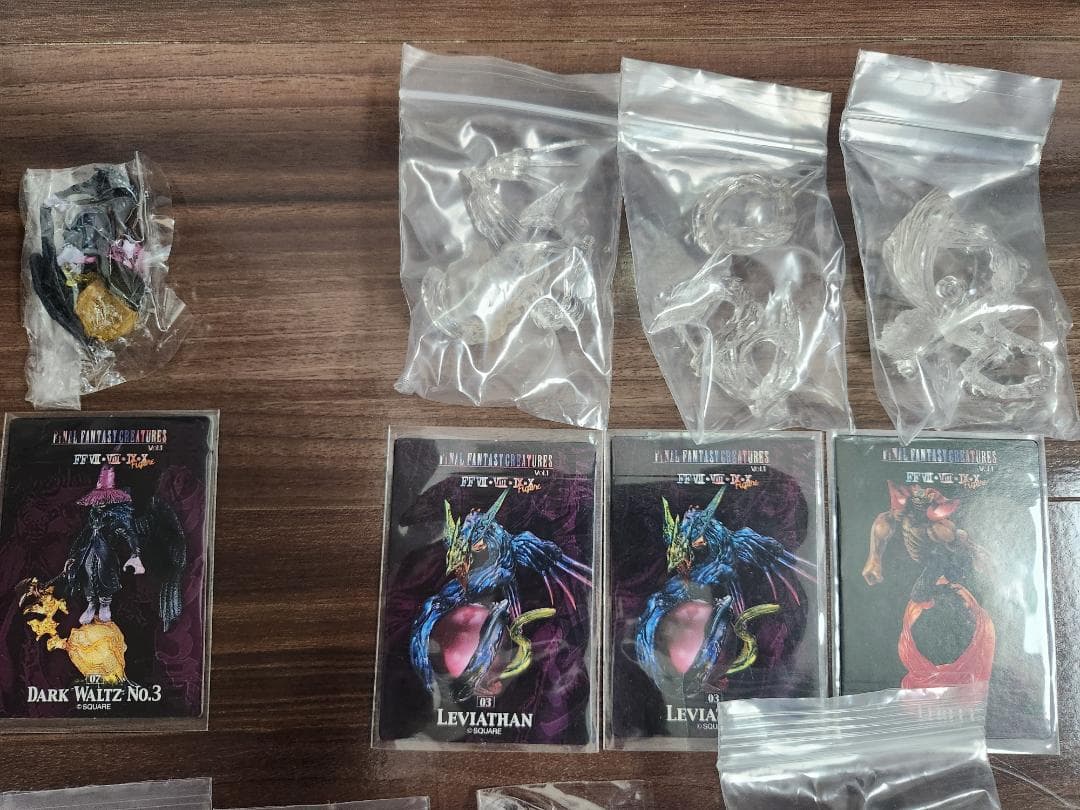 FFクリーチャーズ Vol.1～3 クリア3種メタル4種カラー1種 全カード有