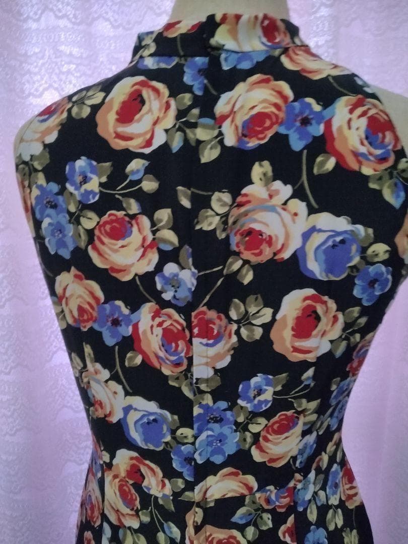 ハンドメイド フラメンコ スタンドカラー アメリカンスリーブ 発色〇スペイン製布