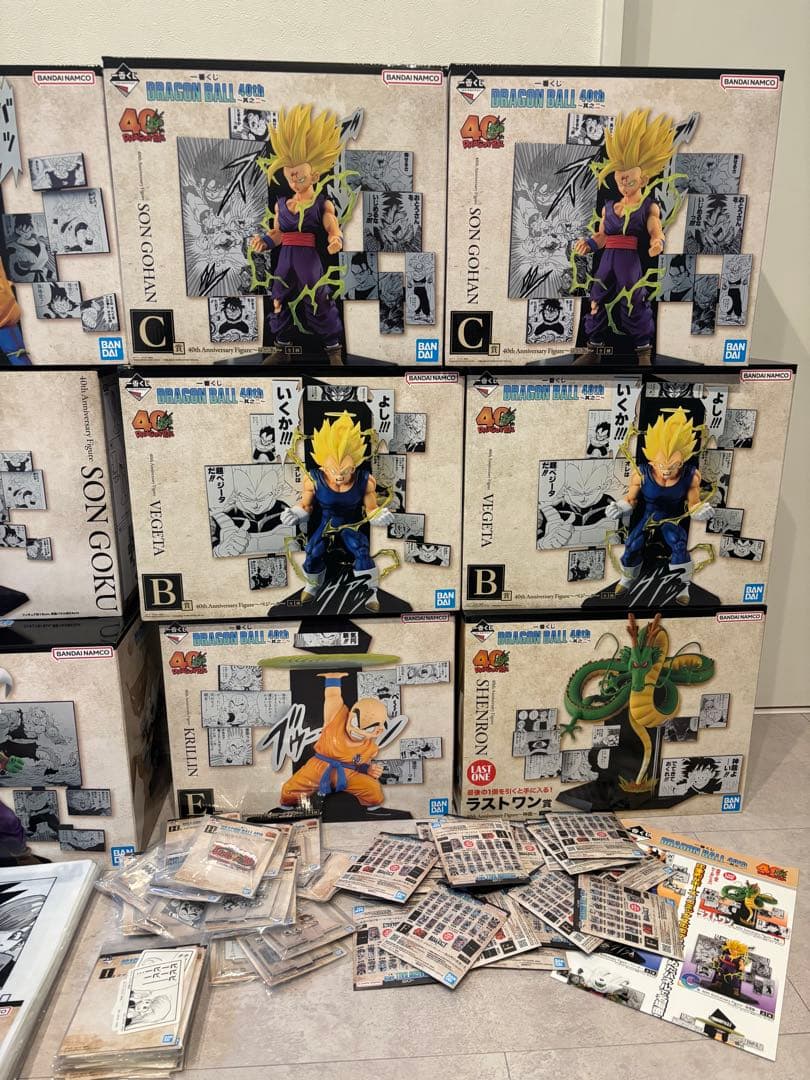 一番くじ DRAGON BALL 40th 其之二　1ロット　コンプセット