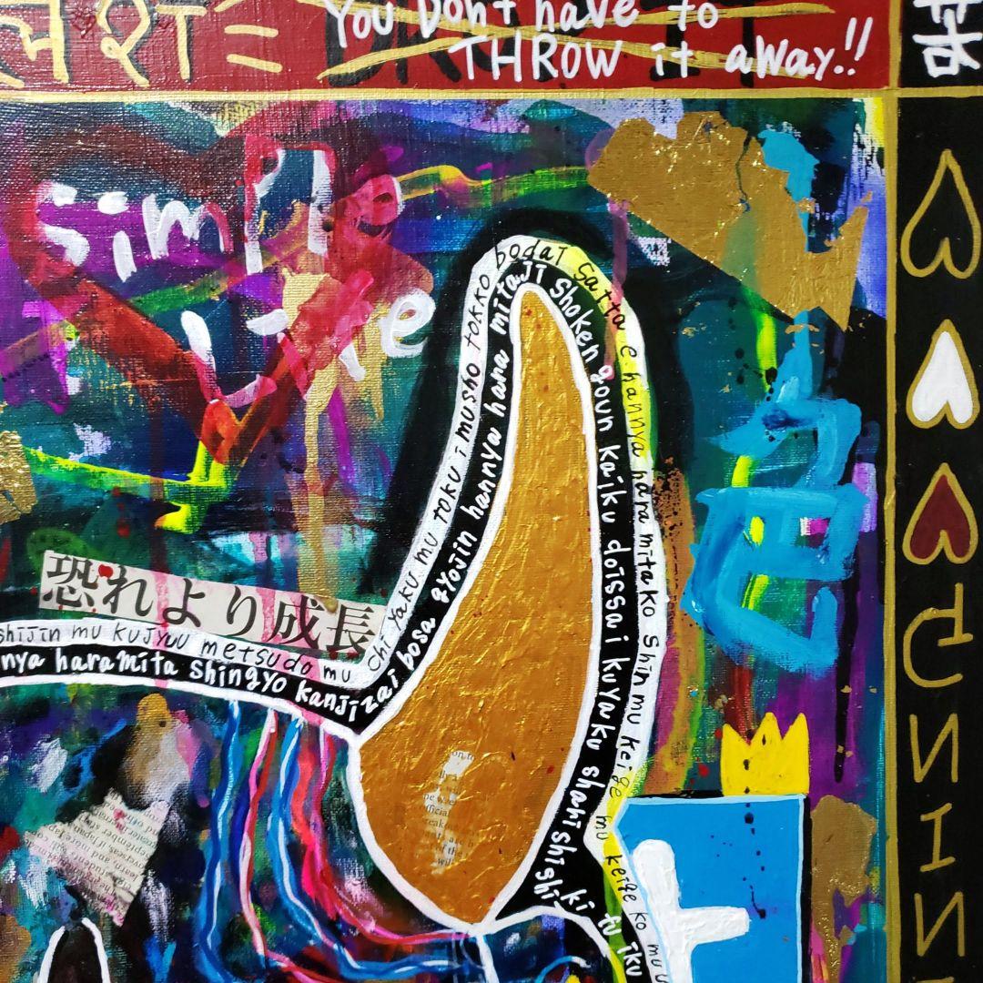 【一点物/F20号】智慧-WISDOM【現代アート/絵画/原画】