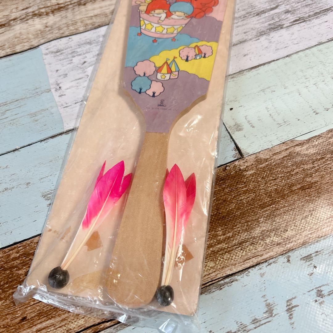 新品未開封 レア希少 1976年 キキララ 羽子板 昭和 レトロサンリオ マニア
