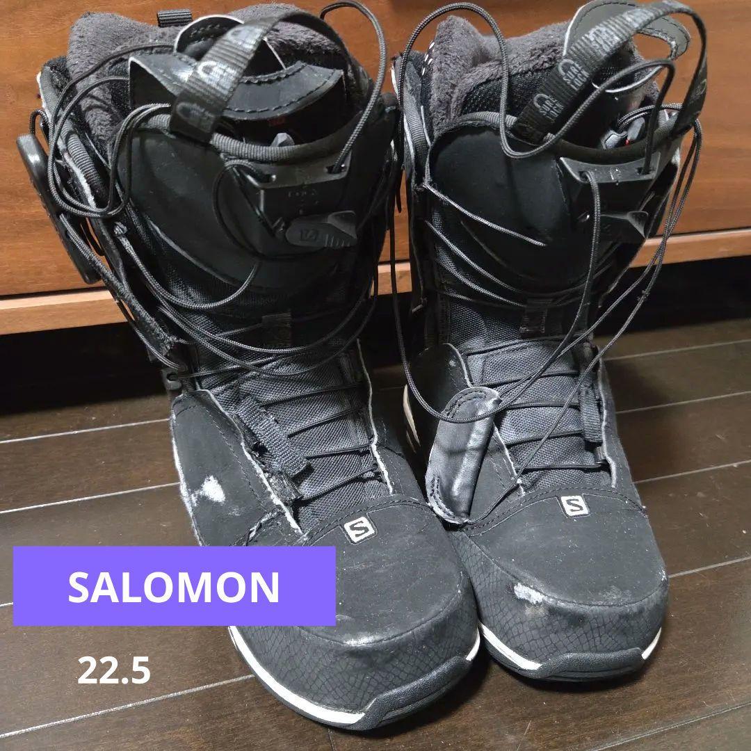 Salomon スノーボードブーツ ブラック 22.5