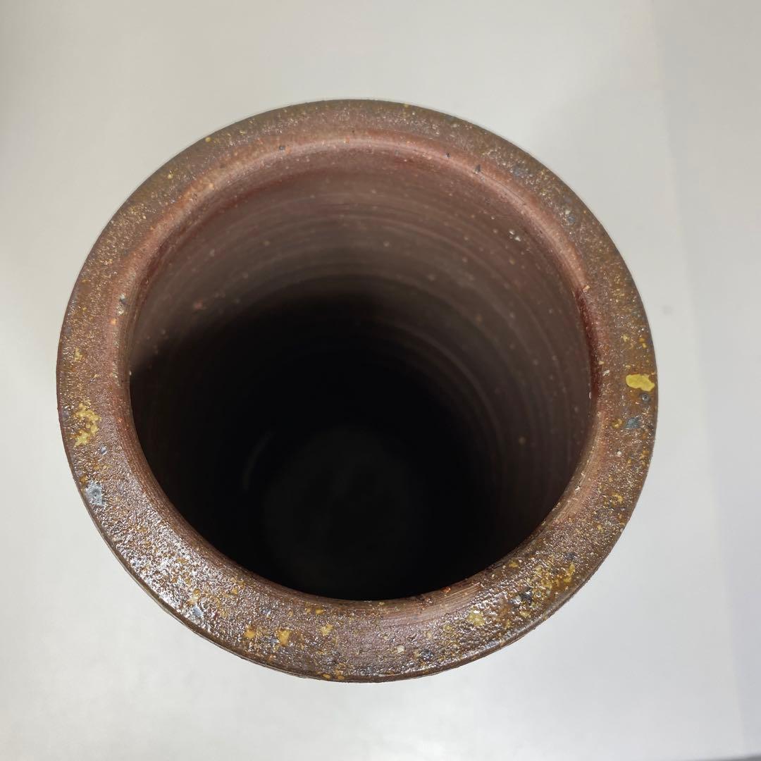 専用　出来良　藤原雄　花瓶　共箱　高さ約25㎝　東さ7-0520①