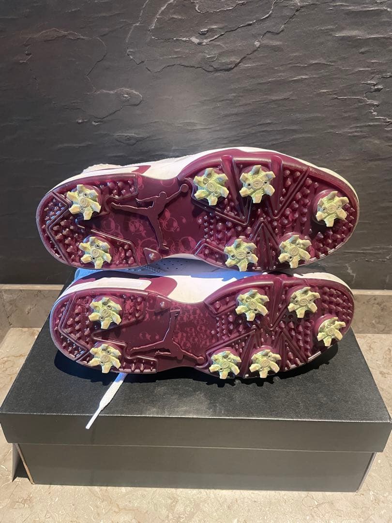 Jordan エア ジョーダン 6 ホワイト/バーガンディ