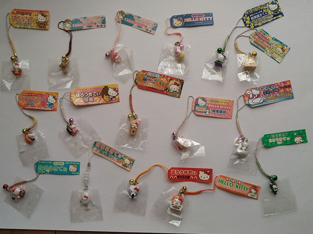 激レア　ご当地ハローキティ根付　まとめ売り No.3　86個