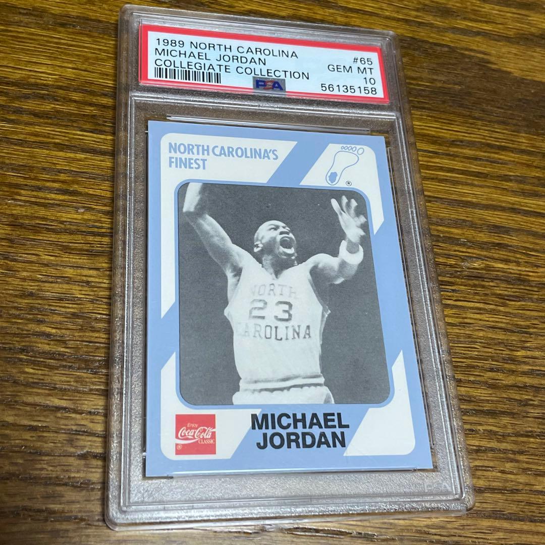 マイケルジョーダン ノースカロライナ PSA10 UNC JORDAN NBA