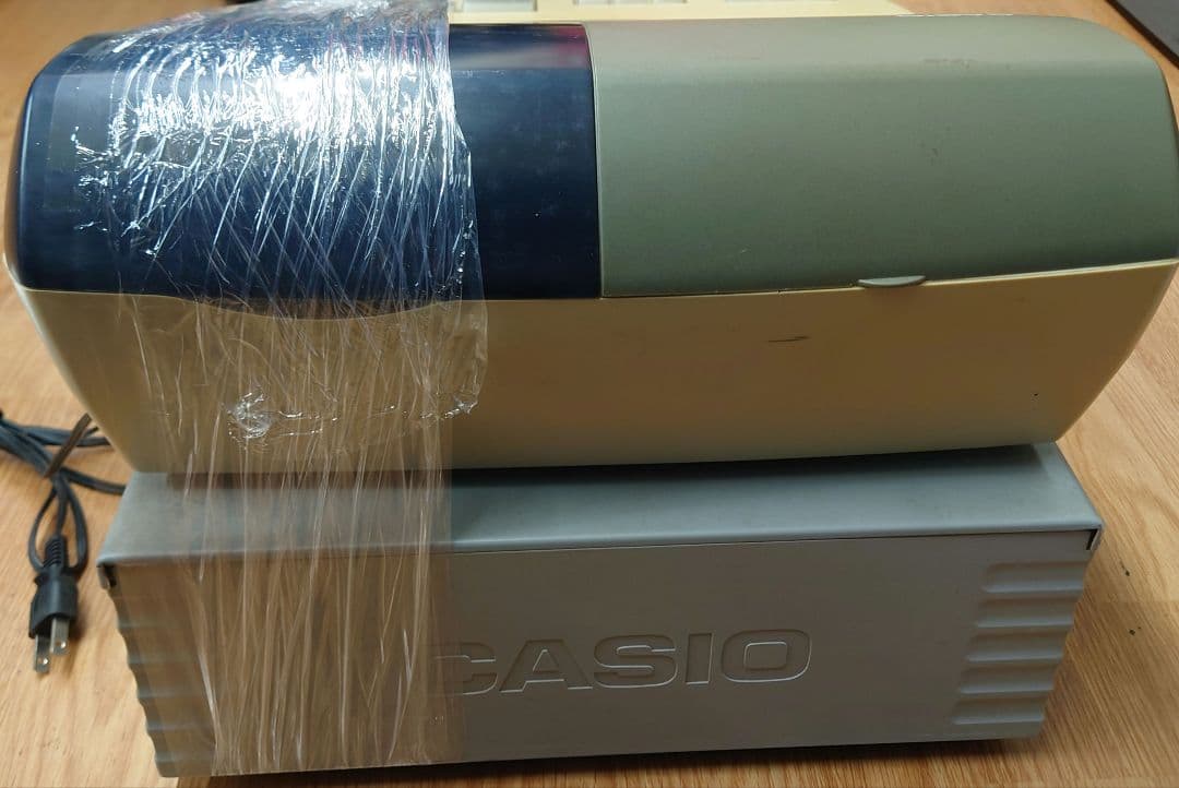 ■■CASIO TE-2000 電子レジスター 取説・鍵付