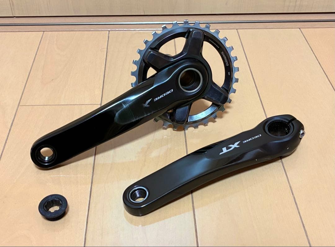 DEORE XT クランク ブラック T30 MTB