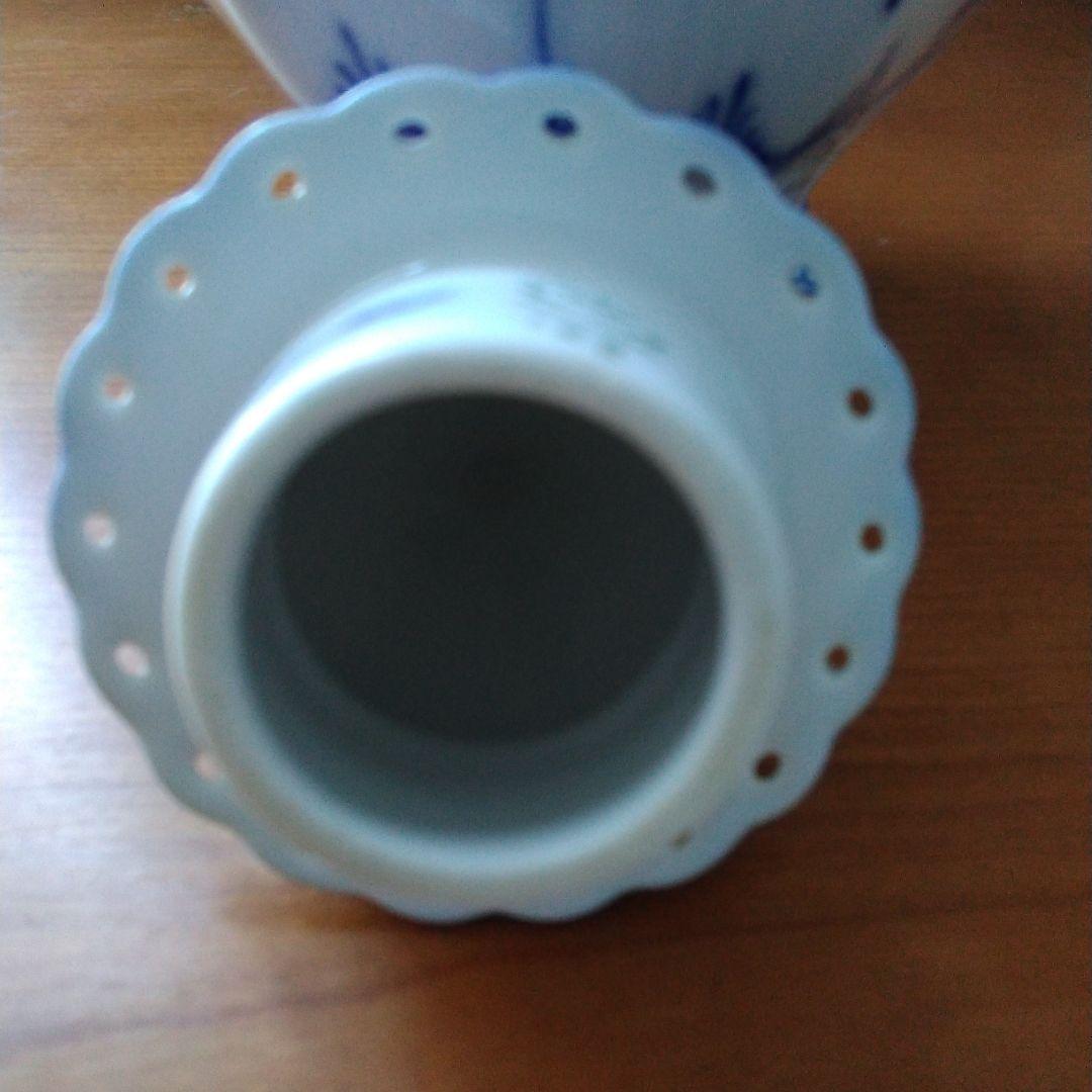 保存用ロイヤルコペンハーゲン　コーヒーポット　ブルーフルテッド　顔付き