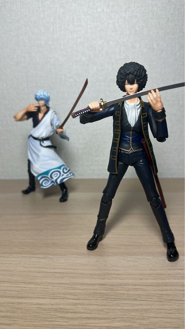 銀魂 土方十四郎 銀時　着せ替え可能フィギュア