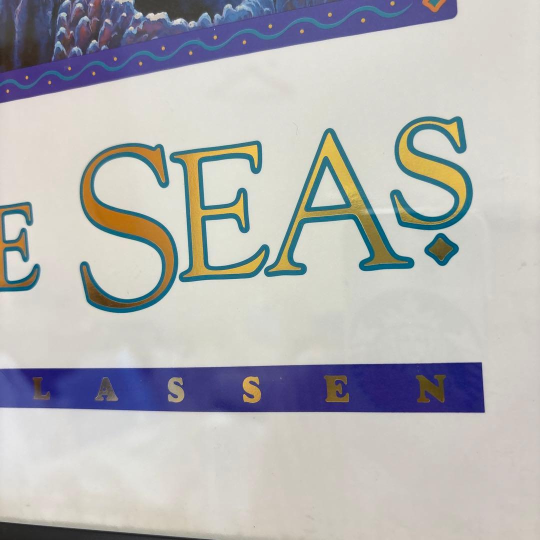 亜*ん様 ラッセン　ディズニー　コラボ　魔法使いの弟子　ミッキー　額入り　アート