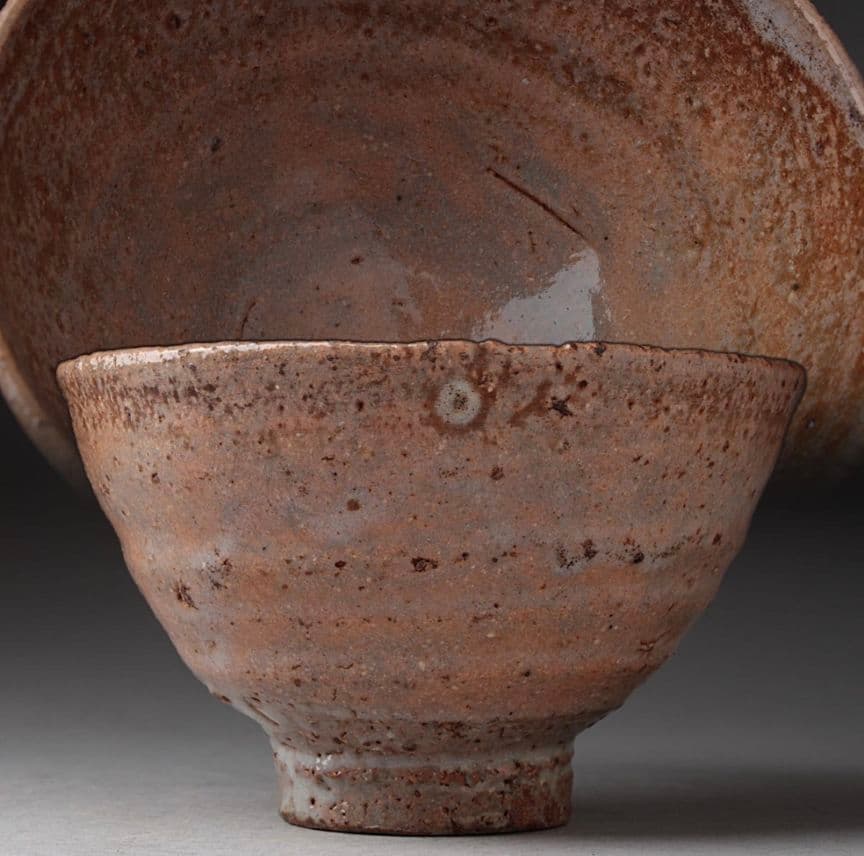 【伝世】朝鮮古美術　李朝　井戸茶碗 合箱　李朝茶碗 　朝鮮古陶　青井戸　奥高麗