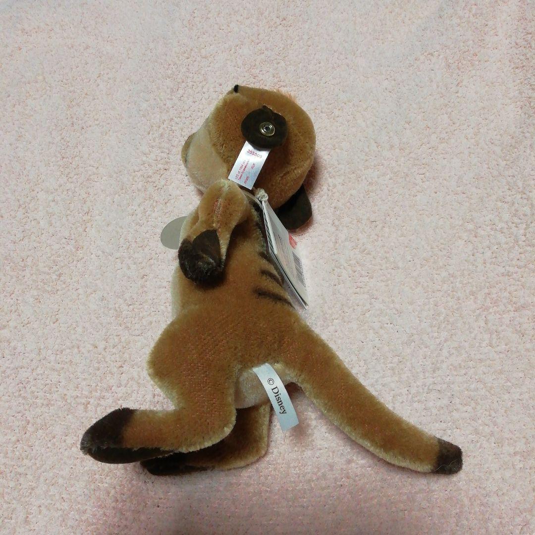 【ドイツ国内限定】Steiff　ライオンキング・ティモン　白タグ　新品自宅保管