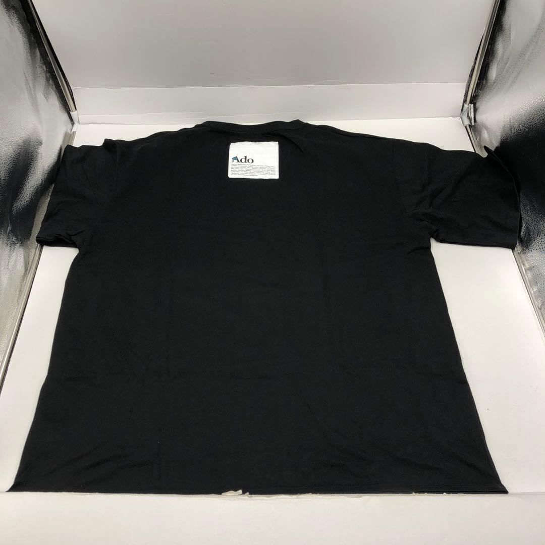 42●Ado 5thアニバーサリー ブルーローズTシャツ XL KM0209-1