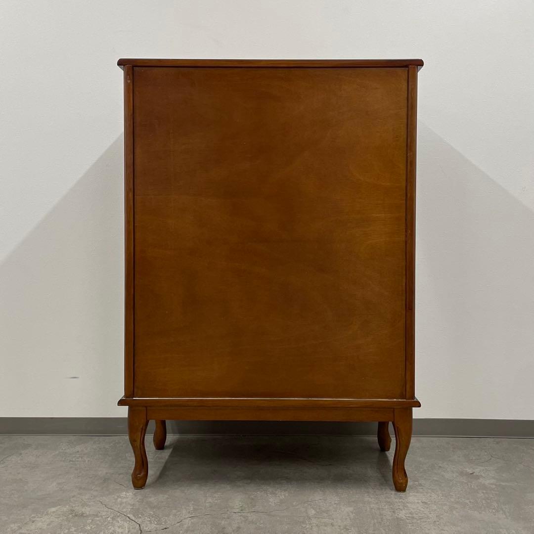 SNT1300 イタリア製 猫脚 チェスト 5段 クラシック アンティ