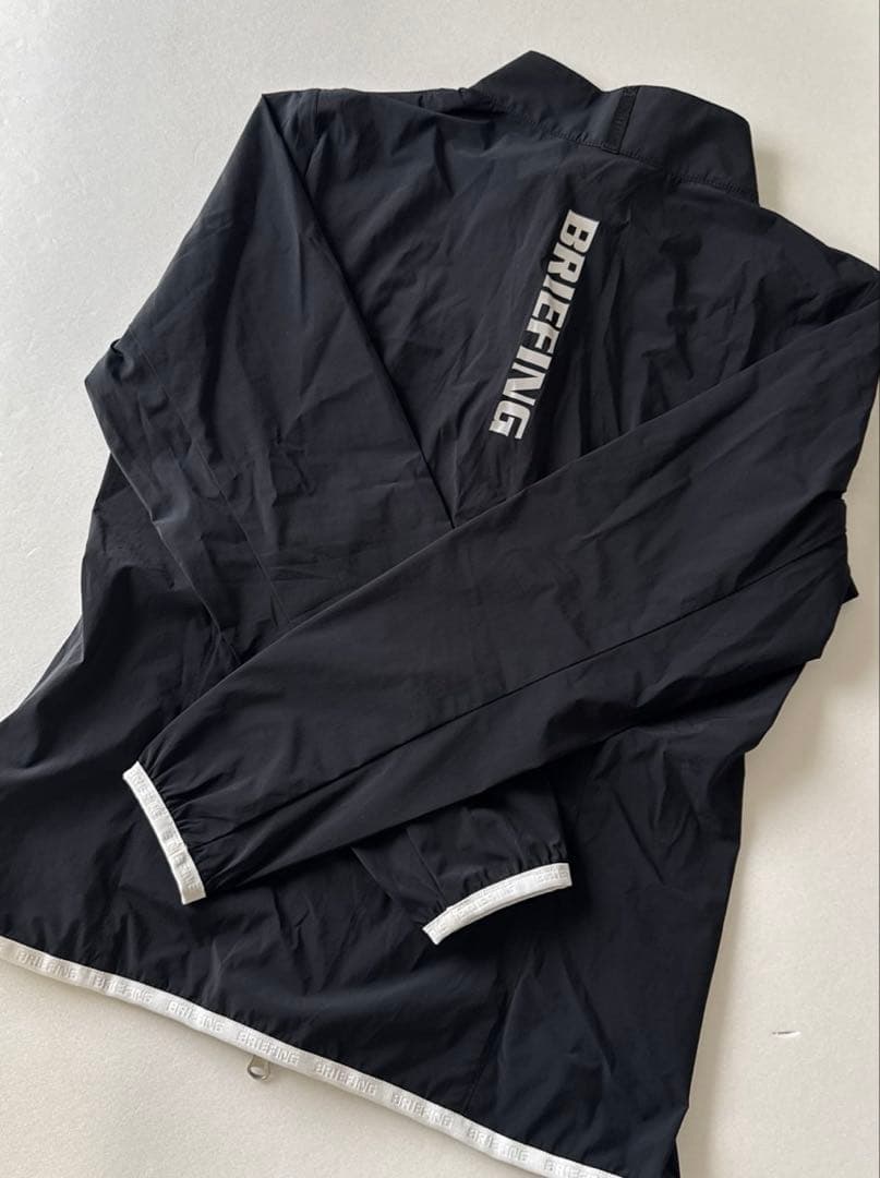 今季新作　ブリーフィングゴルフ 【撥水ストレッチ】スタンドネックシャカブルゾン