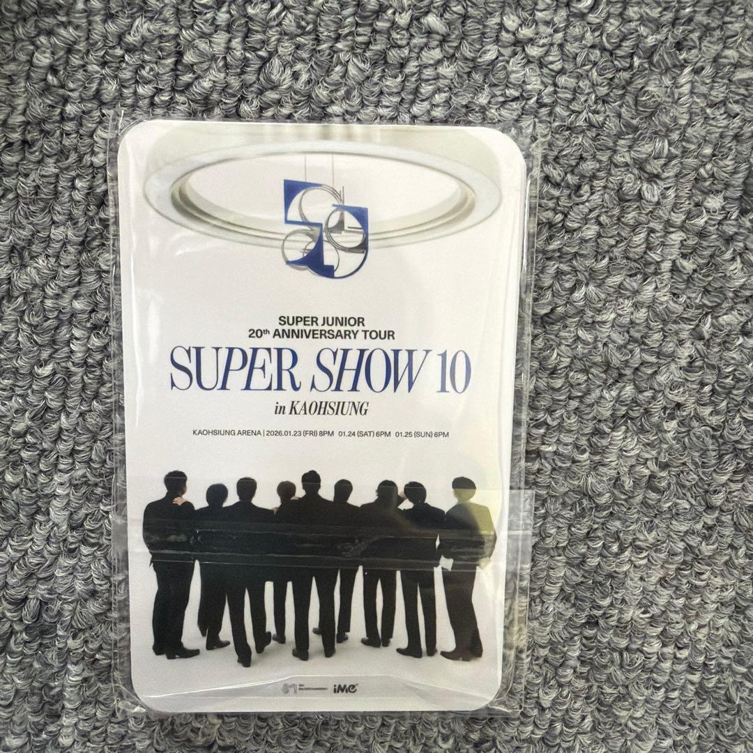 SUPER JUNIOR Super Show 10 高雄 入場特典 6点セット