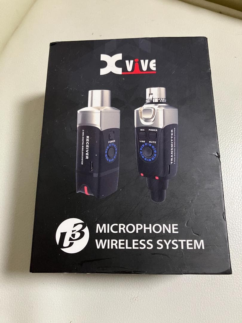 Xvive ワイヤレスマイクシステム 中古品