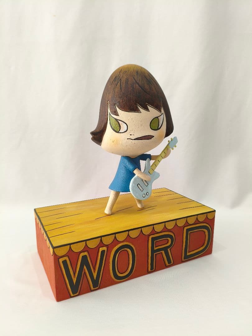 奈良美智 Yoshitomo Nara WORD 木 acrylic 28CM
